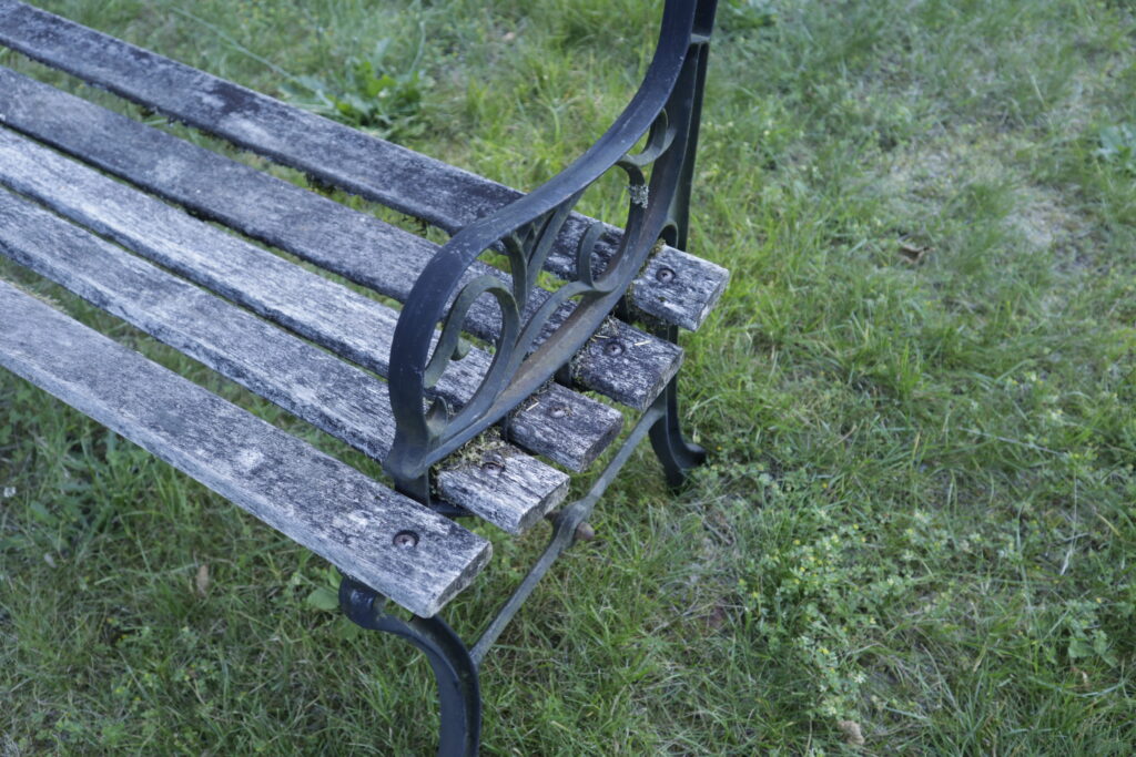 Old bench detail